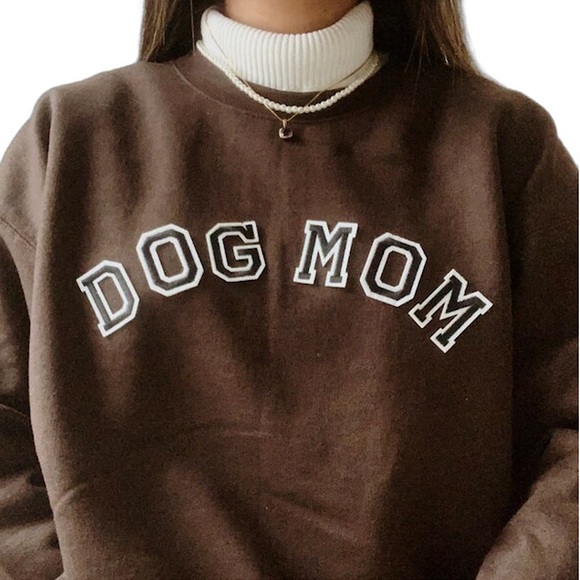 proud dog mom custom crewneck sweatshirt | custom unisex crewneck sweatshirt 🐾 - Picture 5 of 6